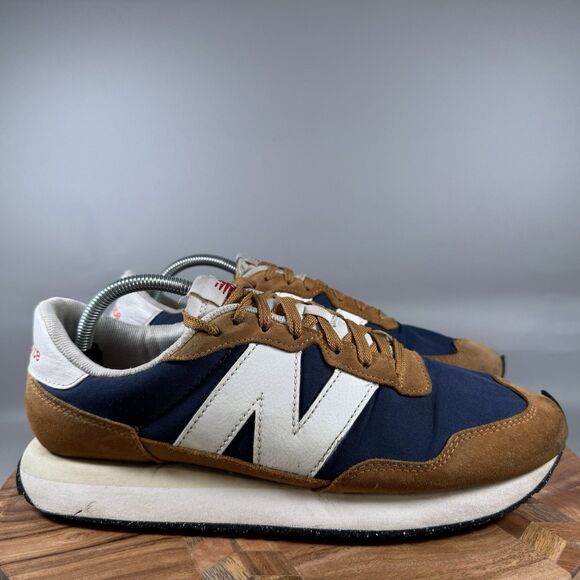 New Balance 237 'Burnt Orange Navy Blue' MS2370C Mens Size 10.5 Shoes Sneakers - Picture 1 of 8